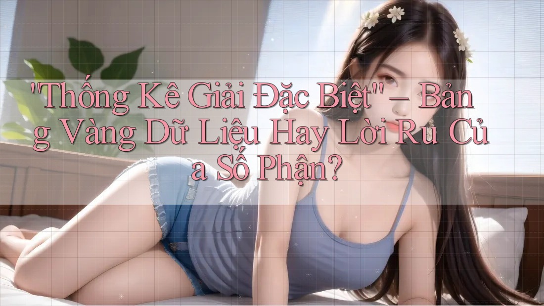 “Thống Kê Giải Đặc Biệt” – Bảng Vàng Dữ Liệu Hay Lời Ru Của Số Phận?