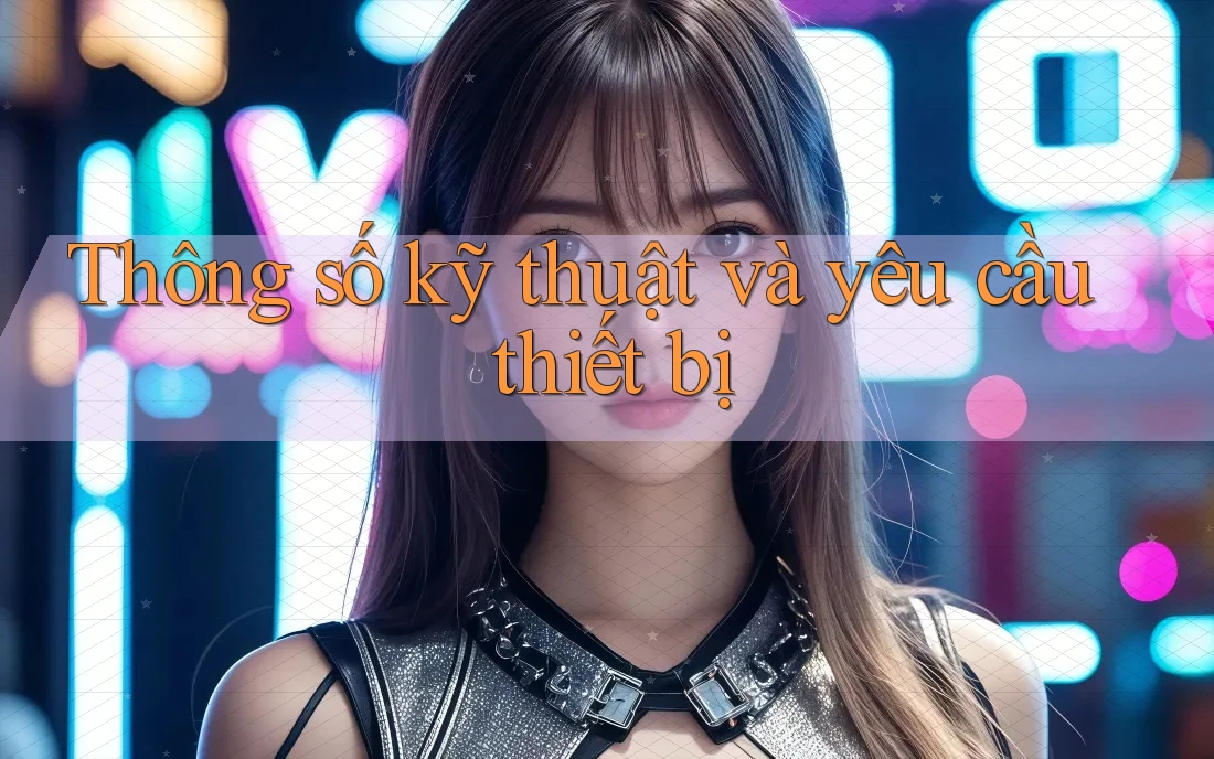 Thông số kỹ thuật và yêu cầu thiết bị Thông số kỹ thuật và yêu cầu thiết bị