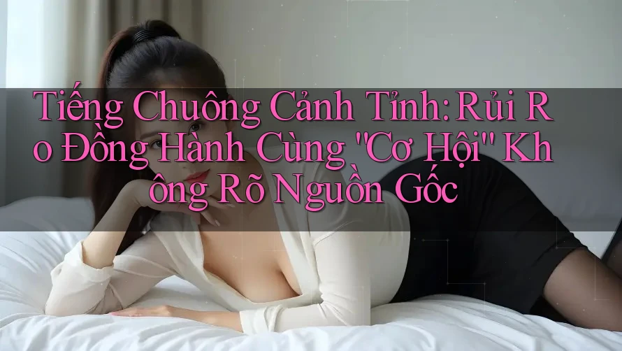 Tiếng Chuông Cảnh Tỉnh: Rủi Ro Đồng Hành Cùng “Cơ Hội” Không Rõ Nguồn Gốc Tiếng Chuông Cảnh Tỉnh: Rủi Ro Đồng Hành Cùng “Cơ Hội” Không Rõ Nguồn Gốc