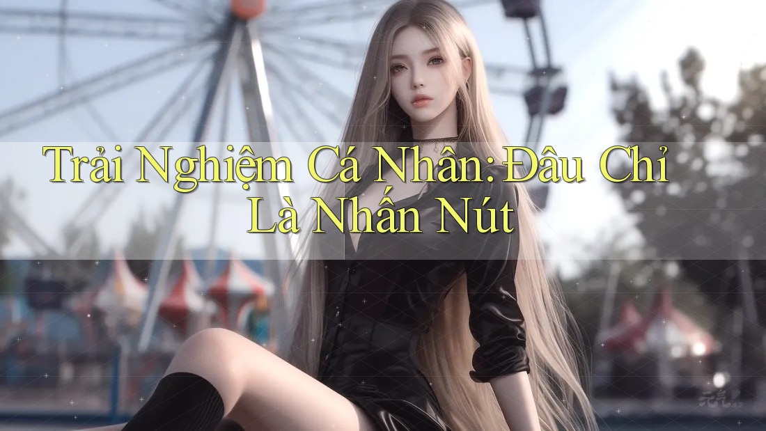 Trải Nghiệm Cá Nhân: Đâu Chỉ Là Nhấn Nút