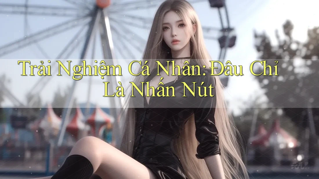 Trải Nghiệm Cá Nhân: Đâu Chỉ Là Nhấn Nút Trải Nghiệm Cá Nhân: Đâu Chỉ Là Nhấn Nút