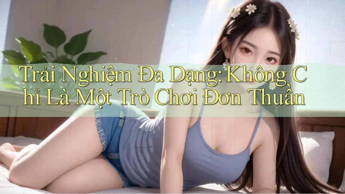 Trải Nghiệm Đa Dạng: Không Chỉ Là Một Trò Chơi Đơn Thuần Trải Nghiệm Đa Dạng: Không Chỉ Là Một Trò Chơi Đơn Thuần
