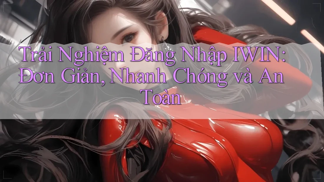 Trải Nghiệm Đăng Nhập IWIN: Đơn Giản, Nhanh Chóng và An Toàn