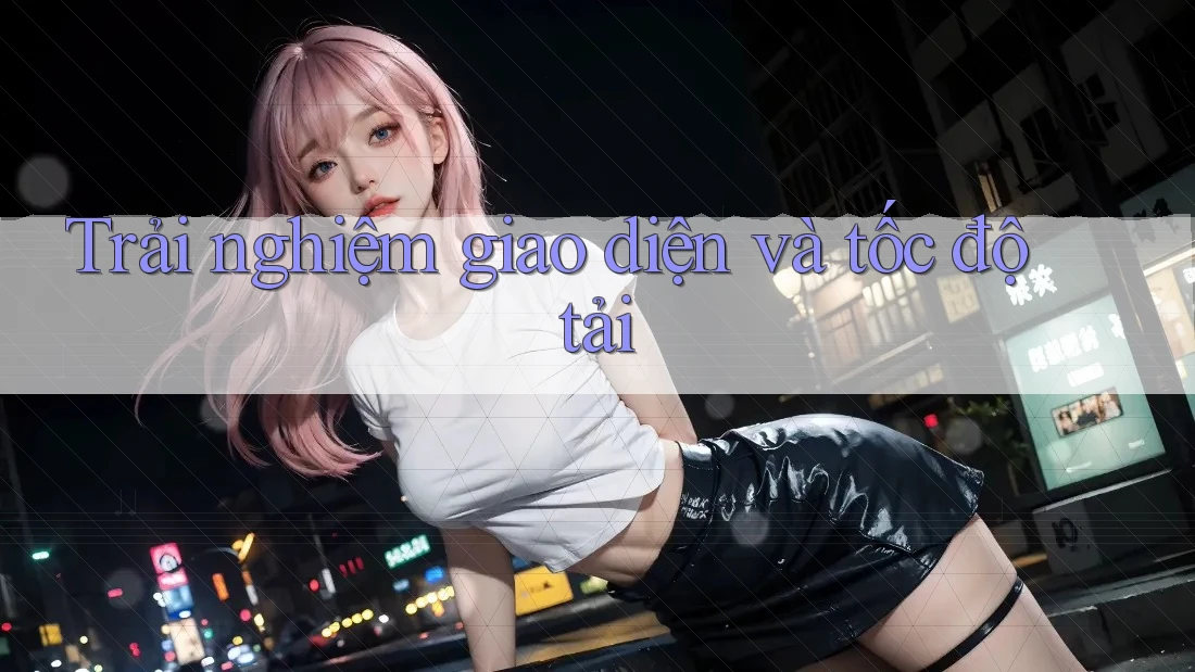 Trải nghiệm giao diện và tốc độ tải Trải nghiệm giao diện và tốc độ tải