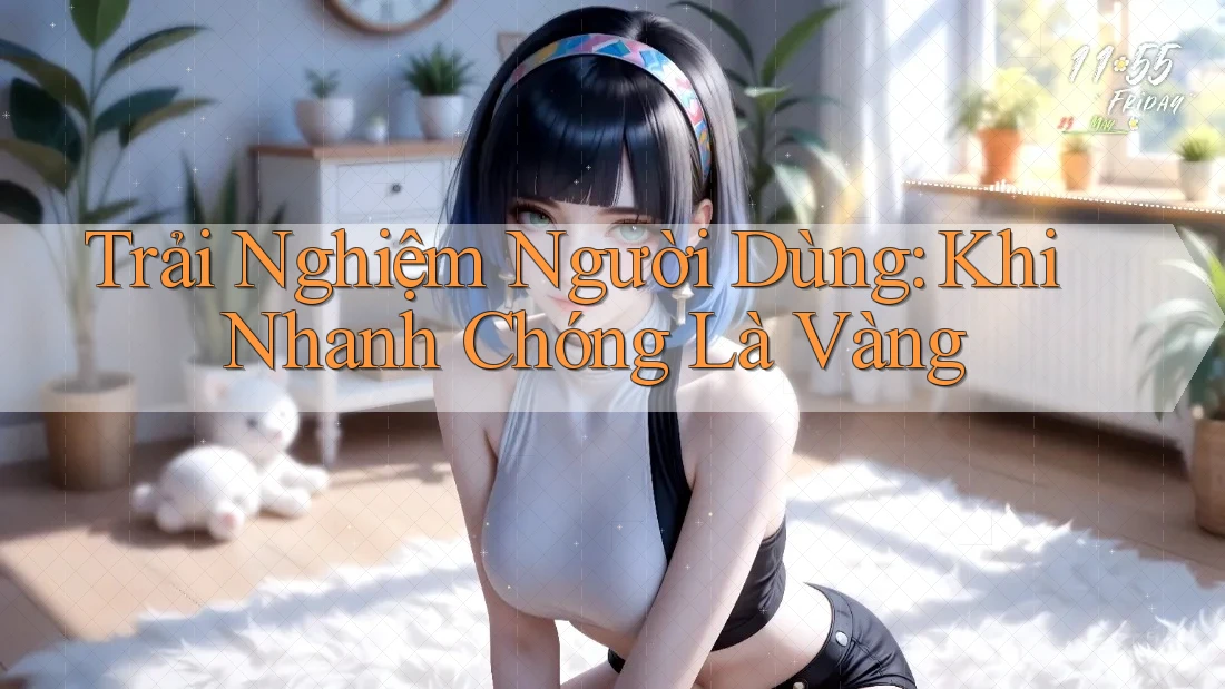 Trải Nghiệm Người Dùng: Khi Nhanh Chóng Là Vàng Trải Nghiệm Người Dùng: Khi Nhanh Chóng Là Vàng