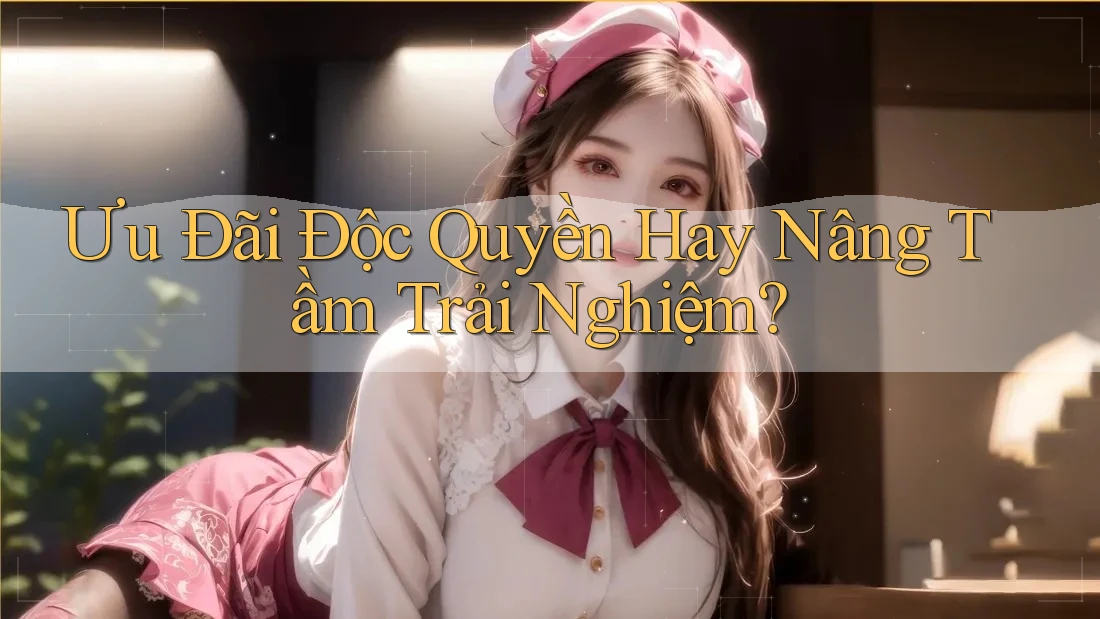 Ưu Đãi Độc Quyền Hay Nâng Tầm Trải Nghiệm? Ưu Đãi Độc Quyền Hay Nâng Tầm Trải Nghiệm?
