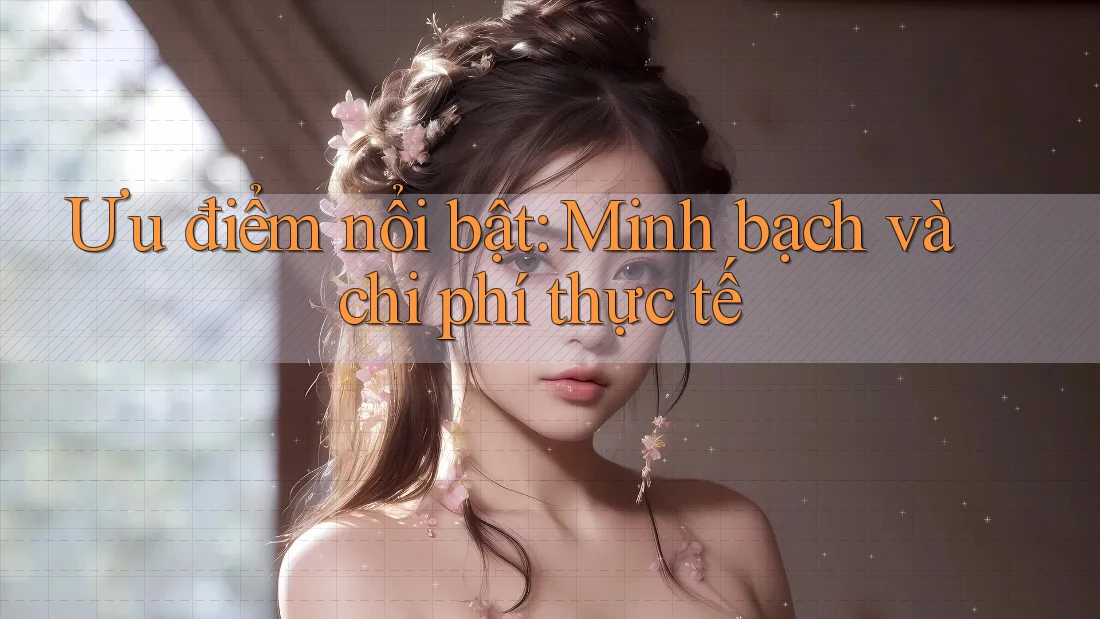 Ưu điểm nổi bật: Minh bạch và chi phí thực tế Ưu điểm nổi bật: Minh bạch và chi phí thực tế
