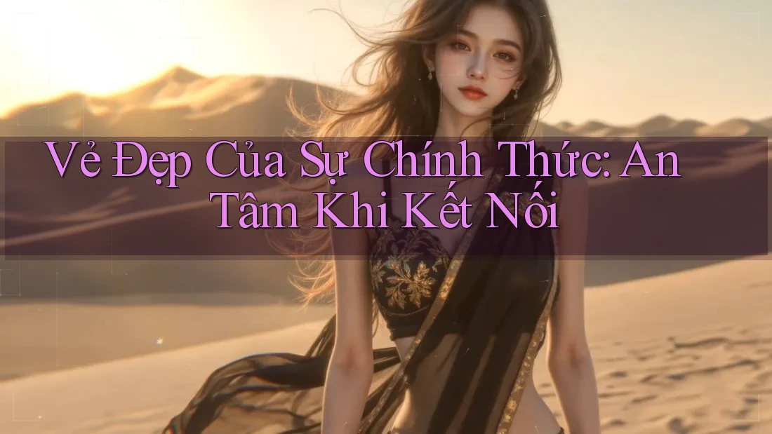 Vẻ Đẹp Của Sự Chính Thức: An Tâm Khi Kết Nối Vẻ Đẹp Của Sự Chính Thức: An Tâm Khi Kết Nối