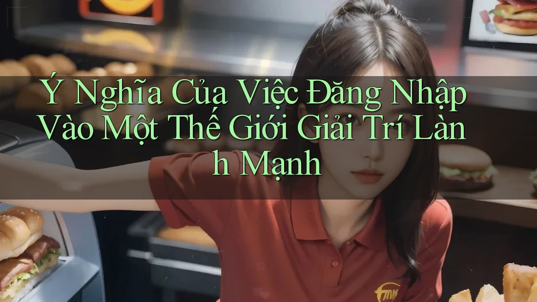 Ý Nghĩa Của Việc Đăng Nhập Vào Một Thế Giới Giải Trí Lành Mạnh Ý Nghĩa Của Việc Đăng Nhập Vào Một Thế Giới Giải Trí Lành Mạnh